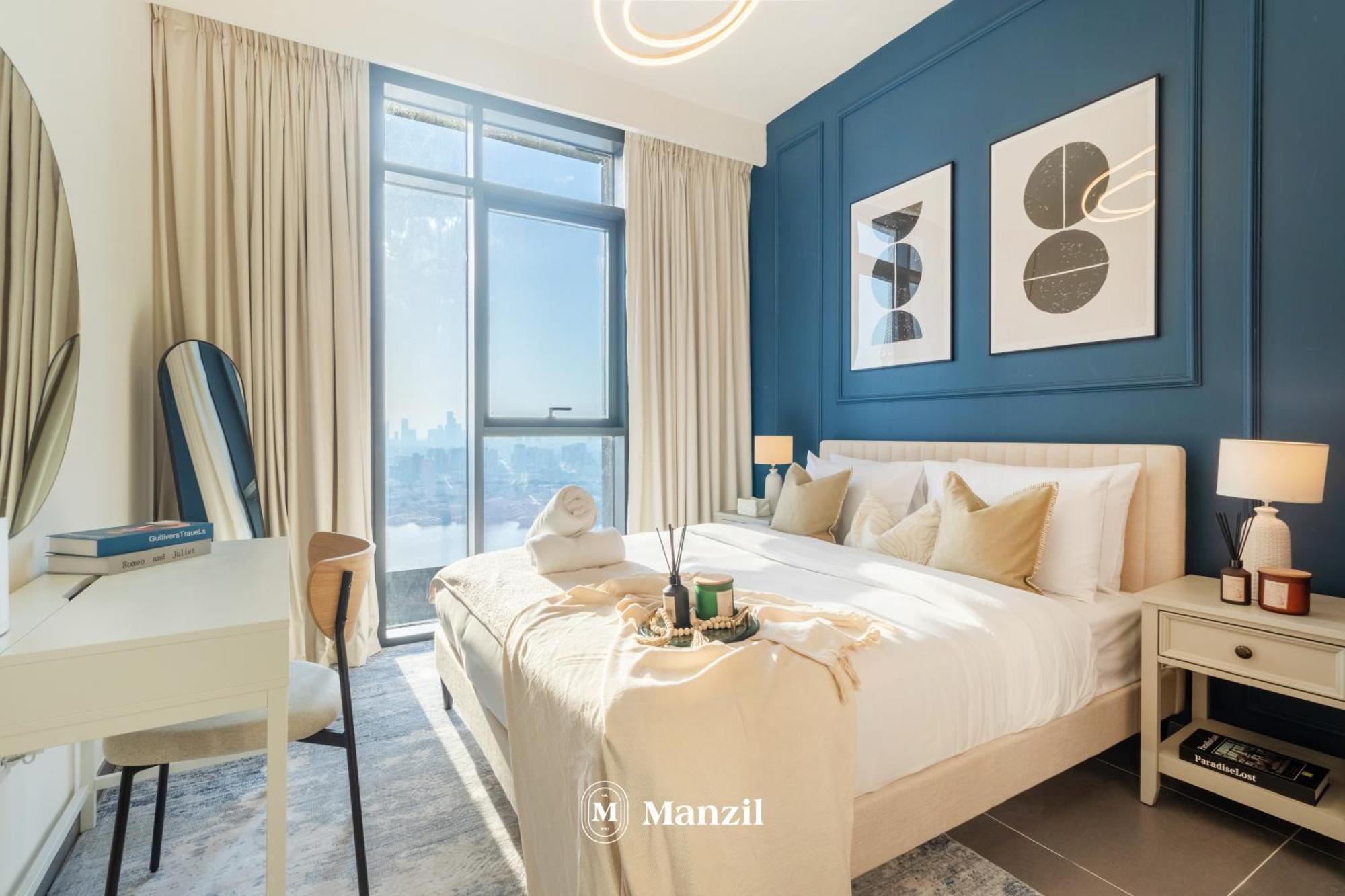 Manzil - 2br In Creek Edge With Sea View Dubai