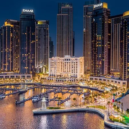 شقة Manzil - 2Br In Creek Edge With Sea View دبي المظهر الخارجي الصورة