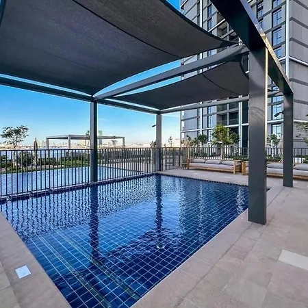 شقة Manzil - 2Br In Creek Edge With Sea View دبي المظهر الخارجي الصورة